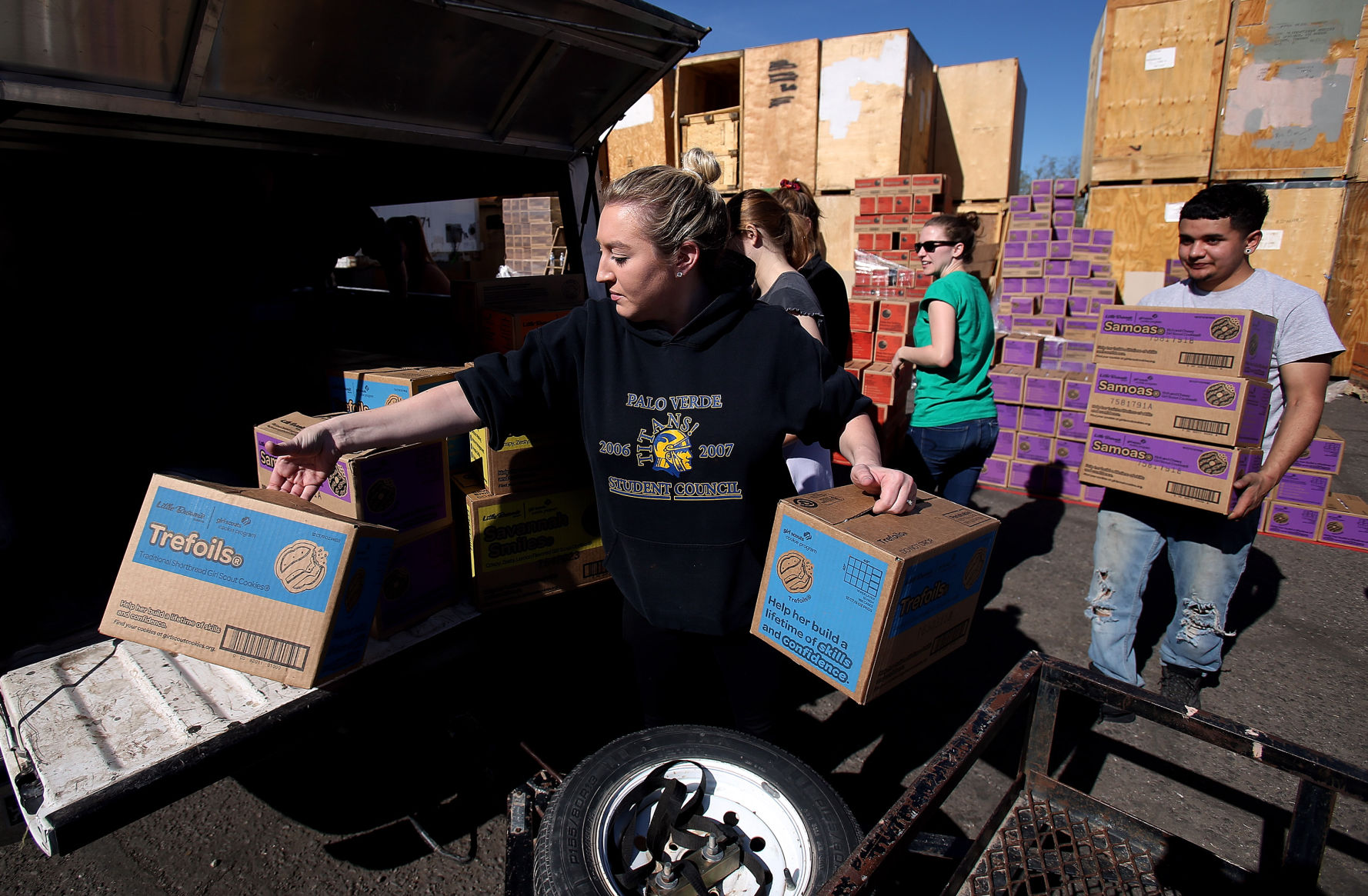 Girl Scout Cookie Drop